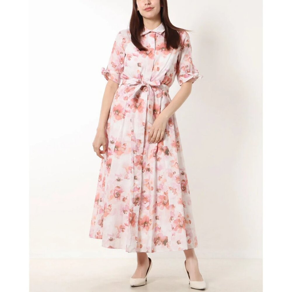 NEW SHIRT DRESS CALVIN KLEIN 100% COTTON